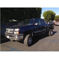 2004 CHEVROLET SILVERADO