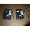 Image 1 : Lot of (2) Westinghouse Circuit Breakers #1288C75G02