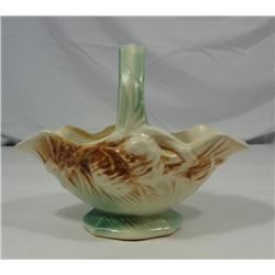 Vintage McCoy Pine Cone Basket Planter