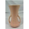 Image 1 : McCoy Matte Coral Vase with Handles