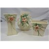 Image 1 : 3pc Blossomtime Vases by McCoy