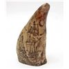 Image 1 : 15215 - CAPTAIN VINLENT SCRIMSHAW TOOTH MODEL