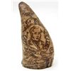 Image 2 : 15215 - CAPTAIN VINLENT SCRIMSHAW TOOTH MODEL