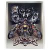 Image 1 : 14610 - LIVE TO RIDE MOTORCYCLE METAL SIGN APPROX. 12 1/2" X 16"