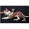 Image 1 : 14755 - WOLF RHINESTONE PENDANT