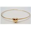 Image 1 : 15154 - SWEET HEART GOLD PLATED BRACELET