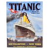 Image 1 : TITANIC WHITE STAR LINE METAL SIGN