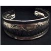 Image 1 : 13869 - TIBETAN SILVER ELEPHANT CUFF BRACELET