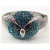 Image 1 : 14819 -  OWL RHINESTONE BANGLE BRACELET