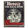 Image 1 : 14854 - HIPPIE HUMOR METAL SIGN APPROX 12 1/2" X 16"