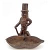 Image 1 : 15192 - CAST IRON PEANUT MAN MATCH HOLDER