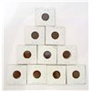 Image 2 : LOT OF 10 WHEAT PENNIES