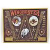 Image 1 : 14843 -  WINCHESTER METAL SIGN APPROX. 12 1/2" X 16"