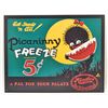 Image 1 : BLACK AMERICANA PICANINNY FREEZE METAL SIGN