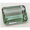 Image 1 : 14940 - 26.70 CT GREEN URUGUAY AMETHYST GEMSTONE