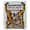 Image 1 : 14844 - WINCHESTER METAL SIGN APPROX. 12 1/2" X 16"