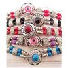 Image 1 : LOT OF 5 TIBETAN SILVER BRACELETS