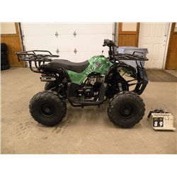 2013 Coolster 125cc 4X2 youth atv -green camo L6ZSCJLA0D1014014