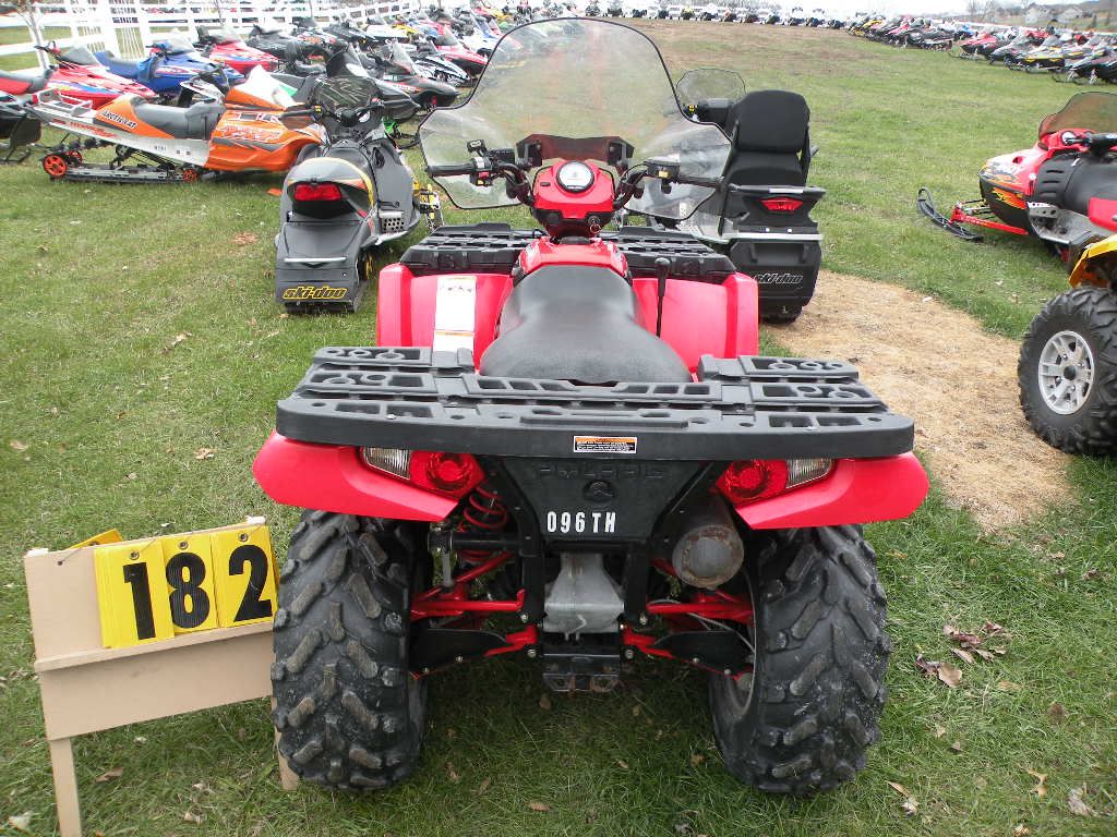 2006 Polaris 500 Sportsman H.O. AWD w/plow 4XAMH50A26A658428