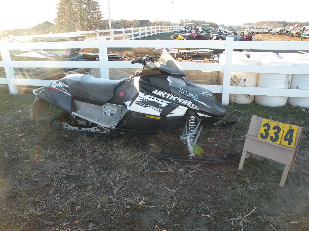 2009 Arctic Cat Z1 Chassis 4UF09SNW39T124217