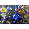 Image 1 : Marbles: Lot 2. Swirls and Onionskins. 20 Marbles.