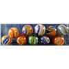 Image 1 : Marbles: Lot 4. End of Day. Onionskin. 10 Marbles. All Mint.
