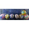 Image 1 : Marbles: Lot 7. End of Day. Onionskin. 7 Marbles.