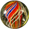 Image 1 : Marbles: Lot 9. Divided Core Swirl. 1-1/4". NM+ 8.8.