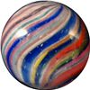 Image 1 : Marbles: Lot 12. End of Day Onionskin. 9/16". MInt- 9.0
