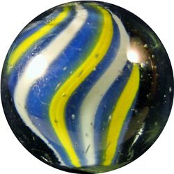 Marbles: Lot 20. Naked Solid Swirl. 25/32". Mint 9.9