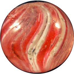 Marbles: Lot 21. Onionskin with Mica. 19/32". NM+ 8.9