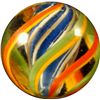 Image 2 : Marbles: Lot 25. 3-Layer Solid Core Swirl. 21/32". NM+ 8.9