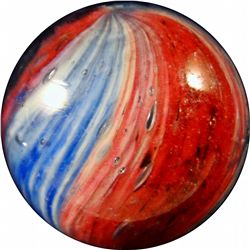 Marbles: Lot 28. 4-Panel Onionskin. 13/16". NM+ 8.9