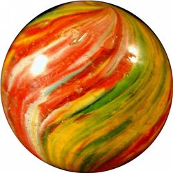 Marbles: Lot 37. 4-Panel Onionskin. 25/32". NM+ 8.8