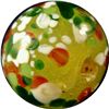 Image 1 : Marbles: Lot 40. Bohemian Trade Bead. 23/32". Mint 9.8