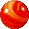 Image 1 : Marbles: Lot 49. Akro Agate Company. Corkscrew. 11/16". Mint 9.7