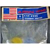 Image 2 : Marbles: Lot 67. Vitro Agate Company. Original Package. Gladding Vitro Vane Cat Eyes