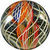 Image 1 : Marbles: Lot 71. Swirl. Ribbon Core. 1-5/8". Re-Melted.