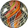 Image 2 : Marbles: Lot 71. Swirl. Ribbon Core. 1-5/8". Re-Melted.