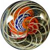 Image 4 : Marbles: Lot 71. Swirl. Ribbon Core. 1-5/8". Re-Melted.