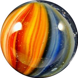 Marbles: Lot 107. Master Marble Company. Sunburst. 11/16". Mint 9.6