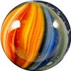 Image 1 : Marbles: Lot 107. Master Marble Company. Sunburst. 11/16". Mint 9.6