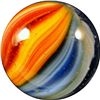 Image 3 : Marbles: Lot 107. Master Marble Company. Sunburst. 11/16". Mint 9.6