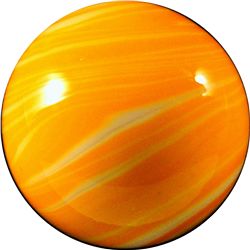 Marbles: Lot 109. Rob Livesey Slag. 1-1/16". Mint 9.9