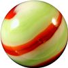 Image 2 : Marbles: Lot 116. Akro Agate Company. Corkscrew. 13/16". Mint 9.8