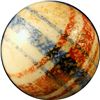 Image 1 : Marbles: Lot 118. Handpainted China. 21/32". MInt 9.9