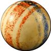 Image 2 : Marbles: Lot 118. Handpainted China. 21/32". MInt 9.9