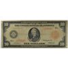 Image 2 : 1914 $10 FEDERAL RESERVE NOTE (RED SEAL) PCGS 8