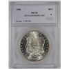 Image 1 : 1885 MORGAN DOLLAR SEGS MS62 DETAILS
