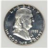 Image 2 : 1955 FRANKLIN HALF DOLLAR, ANACS PROOF-66!